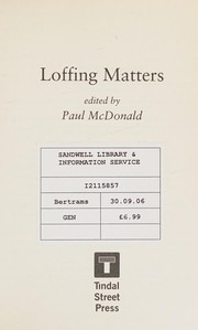 Cover of Loffing matters by Paul McDonald
