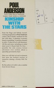 Front cover of Kinship With the Stars by Poul Anderson