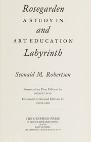 Front cover of Rosegarden and labyrinth by Seonaid M. Robertson