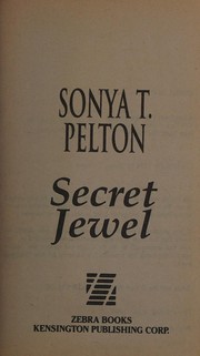 Front cover of Secret jewel by Sonya T. Pelton