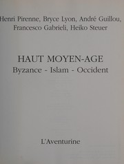 Front cover of Haut Moyen-âge by Pirenne, Henri