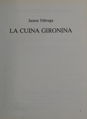Cover of La cuina gironina by Jaume Fàbrega