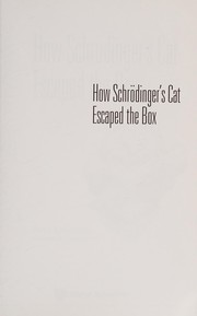 Front cover of How Schrödinger's cat escaped the box by Peter Rowlands