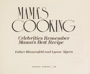 Cover of Mama's cooking by Esther Blumenfeld