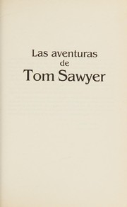 Cover of Las aventuras de Tom Sawyer by Mark Twain