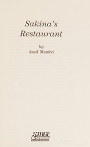 Cover of Sakina's restaurant by Aasif Mandvi