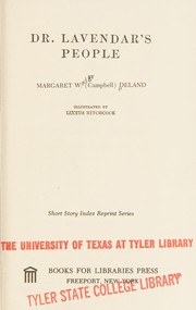 Cover of Dr. Lavendar's people by Margaret Wade Campbell Deland