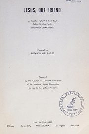 Front cover of Jesus, our friend by Elizabeth McE Shields