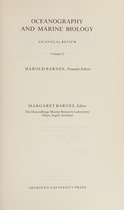 Front cover of Annual Review by Margaret Barnes