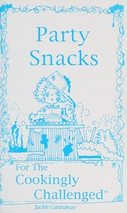Cover of Party snacks by Jackie Gannaway