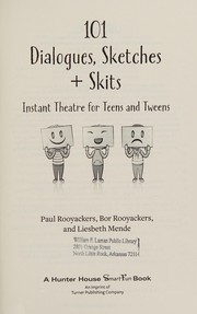 Cover of 101 dialogues, sketches and skits by Paul Rooyackers