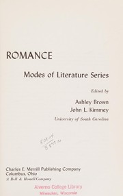 Cover of Romance by Brown, Ashley