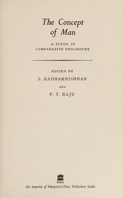 Front cover of The Concept of Man by Sarvepalli Radhakrishnan