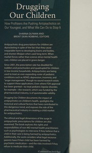 Front cover of Drugging our children by Sharna Olfman