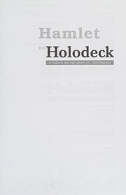 Cover of Hamlet no holodeck by Janet Horowitz Murray