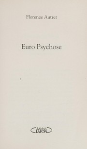 Front cover of Euro Psychose by Florence Autret