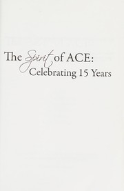 Front cover of The spirit of ACE by Unknown