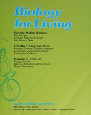 Front cover of Biology for living by Patricia Mullen Watkins