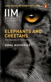 Cover of Elephants and Cheetahs by Saral Mukherjee