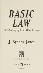 Cover of Basic Law by J. Sydney Jones