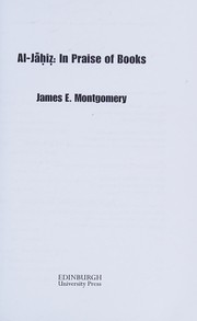 Cover of Al-Jahiz by James E. Montgomery
