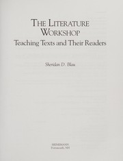 Cover of The literature workshop by Sheridan D Blau