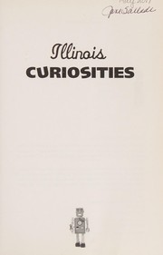 Cover of Illinois curiosities by Richard Moreno