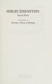 Cover of Sergei Eisenstein, selected works by Sergei Eisenstein