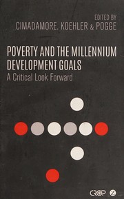 Front cover of Poverty and the Millennium Development Goals by Alberto Cimadamore