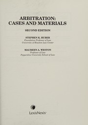 Cover of Arbitration by Stephen K. Huber