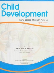 Cover of Child development by Celia Anita Decker