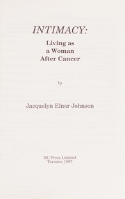 Cover of Intimacy by Jacquelyn Elnor Johnson