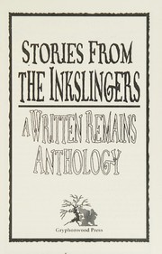 Cover of Stories from the ink slingers by J.M. Reinbold
