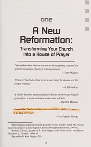 Front cover of Transforming Your Church Into a House of Prayer by P. Douglas Small