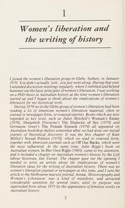 Cover of For and Against Feminism by Ann Curthoys
