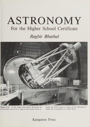 Cover of Astronomy for the higher school certificate by R. S. Bhathal