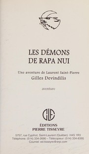 Cover of Les démons de Rapa Nui by Gilles Devindilis