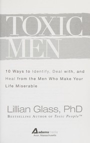 Cover of Toxic men by Lillian Glass