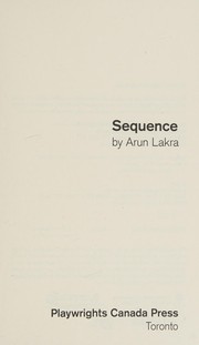Cover of Sequence by Arun Lakra