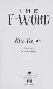 Cover of The f-word by Mita Kapur