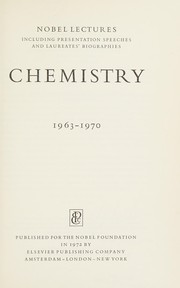 Front cover of Chemistry, 1996-2000 by Ingmar Grenthe
