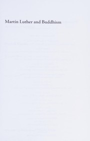 Front cover of Martin Luther and Buddhism by Paul S. Chung