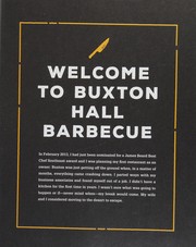 Front cover of Buxton Hall BBQ book of smoke by Elliott Moss