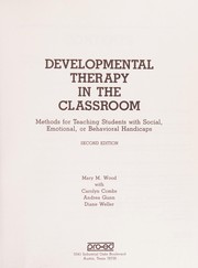 Cover of Developmental therapy in the classroom by Mary M. Wood