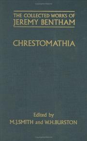 Cover of Chrestomathia by Jeremy Bentham