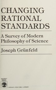 Cover of Changing rational standards by Joseph Grünfeld