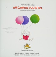 Front cover of Un carrito color sol by María Brandá Aráoz