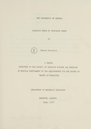 Front cover of Language needs of immigrant women by Edward Mickelson