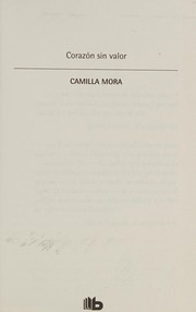 Cover of Corazón Sin Valor by Camilla Mora