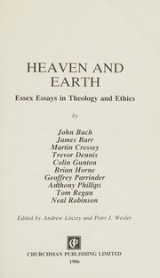 Cover of Heaven and earth by John Bach